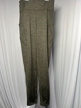Lauren Ralph Lauren Olive Green Heathered Leggings